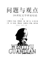 问题与观点 20世纪文学理论综论