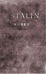 J.V.STALIN WORKS VOLUME 2 1907-1913