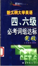 新大纲大学英语四、六级必考词组达标突破 第2版
