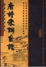 唐诗宋词画谱 第2卷