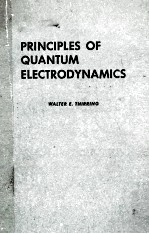 PRINCIPLES OF QUANTUM ELECTRODYNAMICS
