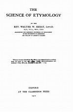 THE SCIENCE OF ETYMOLOGY