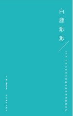 白鹿渺渺 2016北京大学艺术学院访问学者成都游学记