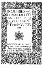 INQUIRIES INTO HUMAN FACULTY AND ITS DEVELOPMENT
