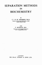 SEPARATION METHODS IN BIOCHEMISTRY