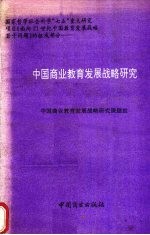 中国商业教育发展战略研究