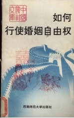 如何行使婚姻自由权