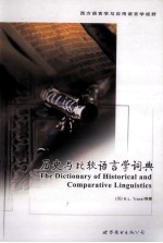 历史与比较语言学词典 英文