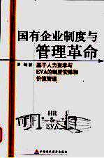 国有企业制度与管理革命 基于人力资本与EVA的制度安排和价值管理