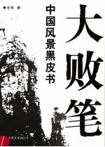 大败笔 中国风景黑皮书