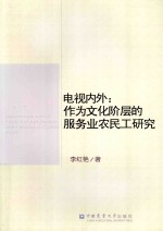 电视内外 作为文化阶层的服务业农民工研究 a study of migrant workers in service industries as a cultural stratum