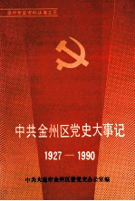 中共金州区党史大事记 1927-1990