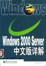 Windows 2000 Server中文版详解