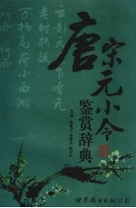 唐宋元小令鉴赏辞典