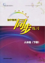 初中物理同步练习 八年级 下 沪科粤教版