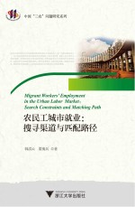 农民工城市就业 搜寻渠道与匹配路径