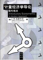 计量经济学导论 现代观点