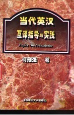 当代英汉互译指导与实践