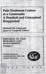 Pain Treatment Centers at a Crossroads A Practical and Conceptual Reappraisal