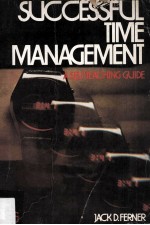 SUCCESSFUL TIME MANAGEMENT