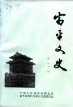 富平文史 第20辑