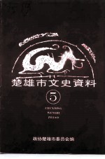 楚雄市文史资料 第5辑