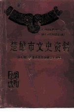 楚雄市文史资料 第4辑 庆祝楚雄市政协成立十周年