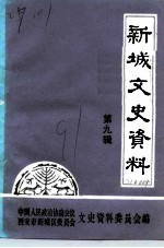 新城文史资料 第9辑