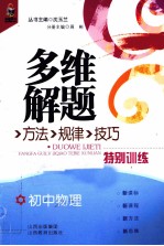 多维解题方法规律技巧特别训练 初中物理