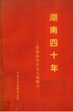 湖南四十年 前进在社会主义道路上