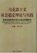 马克思主义社会稳定理论与实践 新世纪新阶段中国社会稳定问题研究