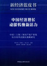 中国经济增长动能转换新活力 中国(上海)知识产权产业化综合改革实验区战略研究