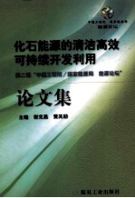 化石能源的清洁高效可持续开发利用论文集 第二届“中国工程院/国家能源局 能源论坛”