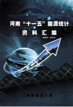 河南“十一五”能源统计资料汇编 2005-2010