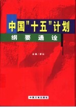 中国“十五”计划纲要通诠 上