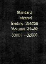 Standard Infrared Grating Spectra Volume 31-32 30001-32000