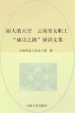 丽人的天空 云南省女职工“成功之路”演讲文集