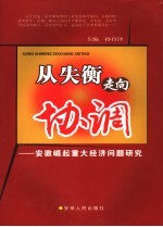 从失衡走向协调 安徽崛起重大经济问题研究