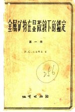 金属矿物在显微镜下的鉴定 第1册