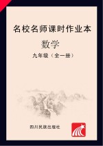名校名师课时作业本 数学 九年级 全1册