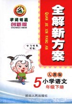 小学语文全解新方案 五年级 下 人教版