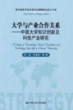 大学与产业合作关系 中国大学知识创新及科技产业研究