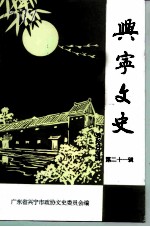 兴宁文史 第21辑 罗斧月专辑
