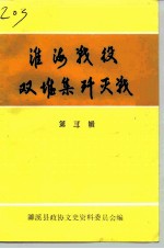 濉溪文史资料 第3辑 淮海战役双堆集歼灭战史料选辑