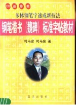 钢笔楷书  魏碑  标准字帖教材  第2版