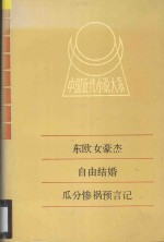 中国近代小说大系 东欧女豪杰、自由结婚、瓜分惨祸预言记等