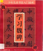 少年儿童书法入门速成.学习魏碑