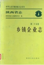 陕西省志 乡镇企业志