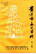 贵港市文史资料 第18辑