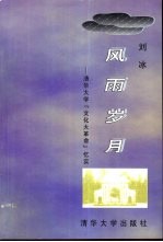 风雨岁月 清华大学“文化大革命”忆实